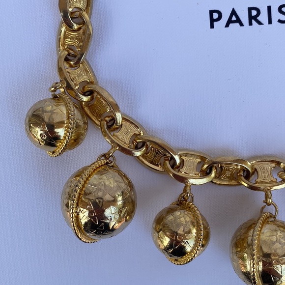RARE! CELINE Necklace Orbs Stars.Authentic. Statement Piece - Picture 12 of 13